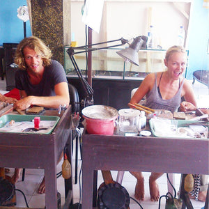 Couples Silversmithing 3 Hours Class ( 2 people )