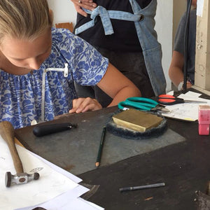 Intro to Silversmithing Full Day (6 Hours) Jewelry Making Class
